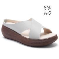 ราคา จัดส่งฟรีฟรี NATURALIZER รองเท้า Border Stitch รุ่น NAC23 รองเท้าผู้หญิง (20310918047)