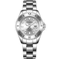 ราคา WISHDOIT ZUNPAI นาฬิกาสำหรับผู้หญิงของแท้กันน้ำสแตนเลสสตีลเงิน ทองแนวโน้มแฟชั่นปฏิทินเรืองแสงนาฬิกาผู้หญิงนาฬิกาข้อมือควอตซ์คุณภาพสูงหรูหราผู้หญิงดูหรูหราแบรนด์หรูของแท้พร้อมกล่องฟรี (19277136939)