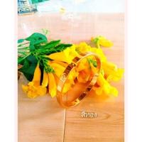 ราคา กำไรโอมกำไลข้อมือโอม งานสแตนเลส 18k ไม่ลอก ไม่ดำ ใส่อาบน้ำได้ สัญลักษณ์โอม กำไลพระพิฆเนศ (11245526971)