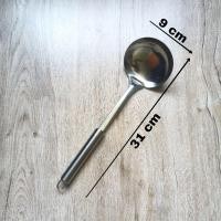 ราคา เครื่องครัวสแตนเลส 6 แบบ กระบวย กระชอน ทัพพี ตะหลิว ตะกร้อตีไข่ ตีแป้ง สแตนเลส สวยงาม ด้ามจับไม่ร้อน มีที่แขวน ซื้อแยกใด้ (17744632482)