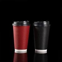 ราคา TH แก้วกาแฟร้อน 25ใบ แก้วกาแฟดับเบิลวอลล์ 8oz 14oz 16oz แก้วหนาพิเศษ แก้ว ฝา แก้วกระดาษ แก้วกาแฟ แก้วร้อน (16150887195)