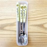 ราคา ชุดช้อนส้อม 3ชิ้น ชุดช้อนส้อมสเตนเลส Sanrio Melody Kuromi ลายการ์ตูน ชุดช้อนส้อมตะเกียบ เหมาะสำหรับพกพา พร้อมกล่องใส (20921246505)