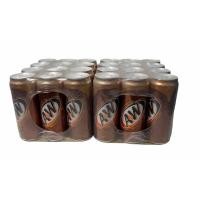 ราคา A W เครื่องดื่มรูทเบียร์ กระป๋องสีน้ำตาล 320ml สินค้านำเข้าจากมาเลเซีย 1แพคใหญ่ บรรจุ 24 กระป๋อง ราคาส่ง ยกถาด สินค้าพร้อมส่ง (7742670944)