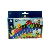 ราคา Staedtler สีเทียน Super Jumbo Wax Crayons 12 สีแท่งใหญ่ (14562412555)