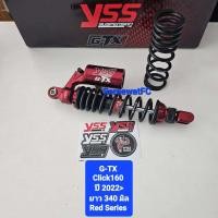 ราคา โช้คหลัง YSS Click Click160 Click160i ปี 2022 GTX G TX ยาว 320 มิล และ 340 มิล ของแท้ 1ชุด จำหน่ายจากร้าน SereewatFC (20139492428)