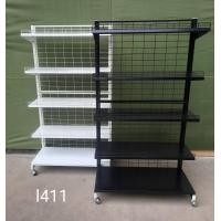 ราคา ชั้นขายของชั้นวางของชั้นเซเว่นหน้าเดียว5ชั้น44x90x163cm L411ชั้นมีล้อเคลื่อนได้ แผ่นชั้นสามารถปรับระดับได้ (17278069142)