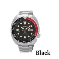 ราคา 2022 Seiko Mens PADI Water Ghost Luminous Quartz Diving Watch Silver Strap Black Red Orange Frame SEO LYUE (19496384715)