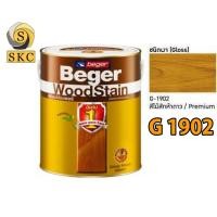 ราคา สีย้อมไม้ G 1902 เงา BEGER สีไม้สักห้าดาว กึ่งเงา S 1902 สีย้อมไม้ เบเยอร์ (3151672772)