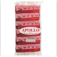 ราคา Apollo Wafer Chocolate เวเฟอร์เคลือบครีมช็อคโกแลตห่อแดงในตำนาน เวเฟอร์อพอลโล่ ขนมนำเข้า (20217519688)