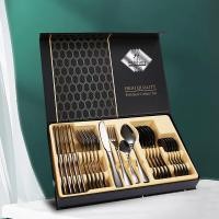 ราคา PRODUCT ชุดช้อนส้อม 24ชิ้น ช้อนเกาหลี cutlery set ช้อนส้อม ช้อนส้อมเกาหลี ชุดช้อนส้อมสแตนเลส ชุดช้อนส้อมมีด (19484014026)