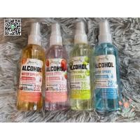 ราคา พร้อมส่ง สเปรย์แอลกอฮอล์ พกพา สเปรย์การ์ด ขนาด100ml แอลกอฮอล์ 75 กลิ่นหอมFood grade (11215484334)
