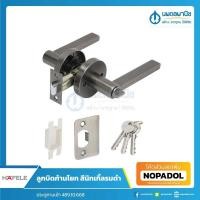 ราคา HAFELE ลูกบิดก้านโยก สีนิกเกิ้ลรมดำ รุ่น 489 10 668 489 10 669 ลูกบิดประตู ก้านโยก มือจับประตู เขาควาย ประตู (10504736854)
