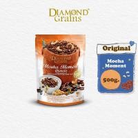 ราคา Diamond Grains กราโนล่า สูตร Original Granola ขนาด 500 กรัม รส Mocha Moment มอคค่า โมเมนท์ (21230607621)