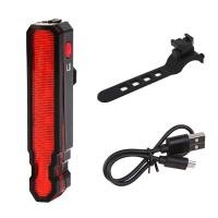 ราคา คุณภาพสูง ในสต็อก ขี่จักรยานเลเซอร์รถจักรยาน 5 LEDไฟท้ายไฟท้ายไฟท้ายโคมไฟท้ายรถไฟสีแดงพร้อมUSBแบบชาร์จไฟได้ (4135418482)