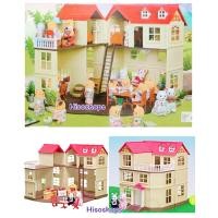 ราคา บ้านซิลวาเนียนหลังใหญ่ Anbeiya family บ้านหนู บ้านกระต่าย บ้านตุ๊กตากล่องใหญ่ น่ารักน่าเล่นมากค่ะ (13064510105)