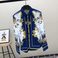 ราคา พร้อมส่ง เสื้อเชิ้ต VERSACE เสื้อเชิ้ตแฟชั่น พิมพ์ลายตัวอักษร แต่งกระดุมหมากรุก สําหรับผู้หญิง (17507725793)