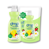 ราคา แถมฟรีถุงเติม DMP ดีเอ็มพี สบู่เหลวอาบน้ำเด็ก ขวดปั๊ม 480 มล ถุงเติม 250 มล สบู่เหลวเด็ก เฮดทูโท สบู่เหลวอาบสระ สบู่เหลว Baby liquid soap (8994729369)