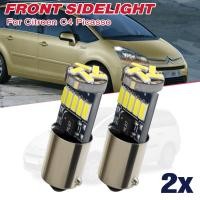ราคา 2X สำหรับ Citroen C4 Grand Picasso H6w Bax9s Ba9s 4014ด้านหน้า15smd LED แบบ SMD ไฟจอดรถไฟหน้าหลอดไฟซีนอนสีขาว (21170108994)