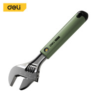 ราคา Deli ประแจเลื่อนด้ามจับหุ้มยาง 8 นิ้ว ประแจปากเลื่อน ประแจเลื่อน ด้านจับหุ้มพลาสติก จับถนัดมือ Adjustable Wrench (20618518932)