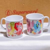 ราคา แก้วน้ำมีหูจับ ซุปเปอร์แวร์ ขนาด3 5นิ้ว แก้วเด็กมีหูจับ แก้วเมลามีนซุปเปอร์แวร์ แก้วม้าโพนี่ แก้วน้ำเด็ก แก้วเด็ก แก้ว (19898231759)