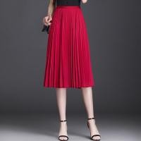 ราคา กระโปรง กระโปรงพลีท กระโปรงอัดกลีบ ผ้าโพลีเอสเตอร์ ออกแบบทันสมัย สไตล์เกาหลี (19578539962)