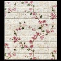 ราคา 70x77ซม สติกเกอร์ติดผนังโฟมแบบ DIY วอลล์เปเปอร์ลายอิฐเทียม3มิติคุณภาพสูงและใหม่ ตกแต่งผนังห้องนั่งเล่นในบ้าน (21046597829)