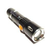 ราคา ไฟฉาย UltraFire JX 616 เลนส์ซูม 1 4เท่า มีแบตเตอรี่ ใน ตัว ชาร์จ USB (20971608706)