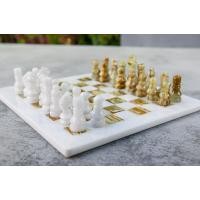 ราคา RADICALn Handmade White and Green Onyx Weighted Full Chess Game Set Staunton and Ambassador Gift Style Marble Tournament Chess Sets for Adults Non Wooden Non Magnetic Not Backgammon Non Glass (2042757