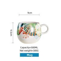 ราคา ถ้วยเซรามิคแก้วกาแฟ500มล ชุด OMK American Ocean (20936241526)