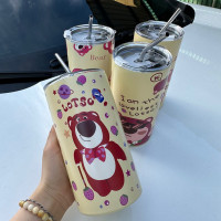 ราคา แก้วเยติ แก้วเก็บความเย็น 600ML มีหลอดดูด ทรงกระบอก ลวดลายดอกไม้ เกาหลี พร้อ ส่งแก้วเก็บความร้อน เย็น งาน DIY ลายการ์ตูน น่ารักมากๆ ขนาด (20265175598)
