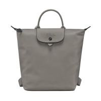 ราคา 2023ของมาใหม่ LONGCHAMP LE PLIAGE XTRA S กระเป๋าเป้กระเป๋าสุภาพสตรีมีหงอนขนาดใหญ่ที่มีเข็มขัดพยุงหลังสองสีนกพิราบเต่าสีดำ หนังสีดำ (20774488730)
