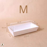 ราคา 25 50ใบ กล่องขนมกระดาษ พร้อมฝาพลาสติกสีขาว น้ำตาล 50 ชิ้น ถาดกระดาษ ถาดขนม กล่องกระดาษใส่ขนม กล่องแซนวิช กล่องเค้กกระดาษ (19429937357)