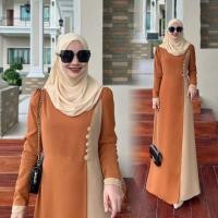 ราคา เดรสมุสลิม ชุดมุสลิม เดรสอิสลาม เดรสออกงานมุสลิม (20714233313)