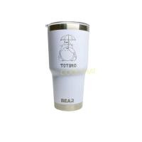 ราคา แก้ว BEAR ลายเลเซอร์ สเเตนเลส 2 ชั้น ขนาด 30oz เก็บอุณหภูมิได้ยาวนาน ไม่มีไอน้ำ ถ้วยการ์ตูน รับฟรี ยางรองแก้ว (20579692764)