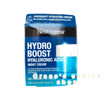 ราคา Neutrogena Hydro Boost Hyaluronic Acid Night Cream 50 g นูโทรจีนา ไฮโดร บูสท์ ไฮยาลูโรนิค แอซิด ไนท์ ครีม ครีมบำรุงผิวสูตรเข้มข้น สำหรับกลางคืน Exp 04 08 2025 (9744175389)