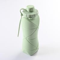 ราคา 600ML Folding Silicone Water Bottle Outdoors Sport Traveling Running Bottle Portable Water Cup Camping Hiking Drinking Cup (19161994022)
