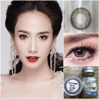 ราคา คอนแทคเลนส์ Princess 3 tone Brown Gary ยี่ห้อ Beautylens ค่าสายตาปกติ 1000 (20743609691)