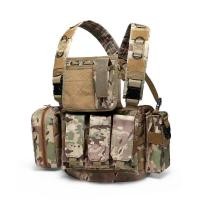 ราคา RRV Dudu Patrol Soft Outdoor Vest สนามกีฬากลางแจ้ง CS Camo Protection Pocket Vest tactics (9785752986)