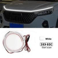 ราคา 2PCS Car Headlights DRL Daytime Running Light Flow Surface Decorative Light for 12V Cars (17236172818)