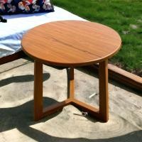 ราคา Sukthongแพร่ โต๊ะข้างไม้สัก 60x60สูง60 ซม โต๊ะข้างโมเดิร์น โต๊ะวางของ โต๊ะข้างเตียง โต๊ะกาแฟ โต๊ะกลมรุ่นขาแฉก งานไม้ดิบ สีไม้สักเก่า (20140366436)