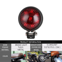 ราคา 1PCS ไฟหลัง LED รถจักรยานยนต์ไฟท้ายไฟเบรคท้ายหยุดโคมไฟสำหรับรถ Harley Bobber (8721998959)
