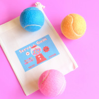 ราคา METCH Bubblegum Balls Pastel blue orange pink Tennis Balls (21096523700)