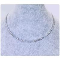 ราคา Sale สร้อยคอเพชรCz สร้อยข้อมือเพชร 3mm (19168651045)