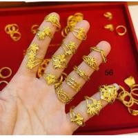 ราคา KMDGold แหวนทองแท้ 96 5 ครึ่งสลึง ลายแฟชั่น ทองแท้ขายได้จำนำได้ (11874803828)