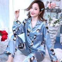 ราคา รุ่น504ลาย พร้อมส่งจ้า ชุดนอนผู้หญิงผ้าซาตินลายน่ารัก เสื้อแขนยาว กางเกงขายาว ผ้านิ่มสวมใส่สบาย จ่ายเงินปลายทาง (19839176602)