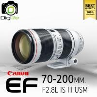 ราคา Canon Lens EF 70 200 mm F2 8L IS III USM รับประกันร้าน Digilife Thailand 1ปี (6182388398)