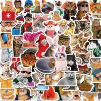 ราคา 50ชิ้นแมว Meme สัตว์ตลกสติ๊กเกอร์วินเทจของเล่น DIY สำหรับเด็กโน๊ตบุ๊คกระเป๋ารถจักรยานยนต์แล็ปท็อปสติ๊กเกอร์กราฟฟิตี (21170197142)