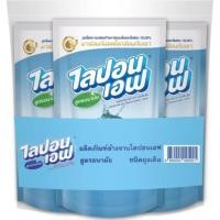 ราคา น้ำยาล้างจาน ไลปอนเอฟ ถุงเติม 500 550มล 1ถุง และ 3ถุง (18131647891)