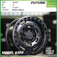 ราคา แม็กซ์ขอบ 18 ยี่ห้อ FUTURE Model 6359 Matte Black ดำด้าน Made in Thailand (19798084890)
