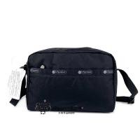 ราคา LeSportsac กระเป๋าสะพายไหล่สะพายข้างแมทช์ง่ายสีดำกระเป๋าถือกันน้ำกันน้ำกระเป๋าทำงานความจุใหญ่กระเป๋าผู้หญิงสีล้วน (20476594757)